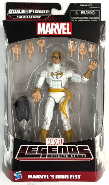 Hasbro Marvel Comics Hasbro Action Figure 6 Inch Legends Avengers Series 1.0 #01 Iron Fist