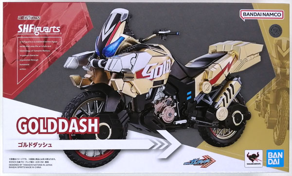 BANDAI SPIRITS S.H.Figuarts Kamen Rider Gotchard Golddash (Tamashii Web Shoten Exclusive) gambar 1