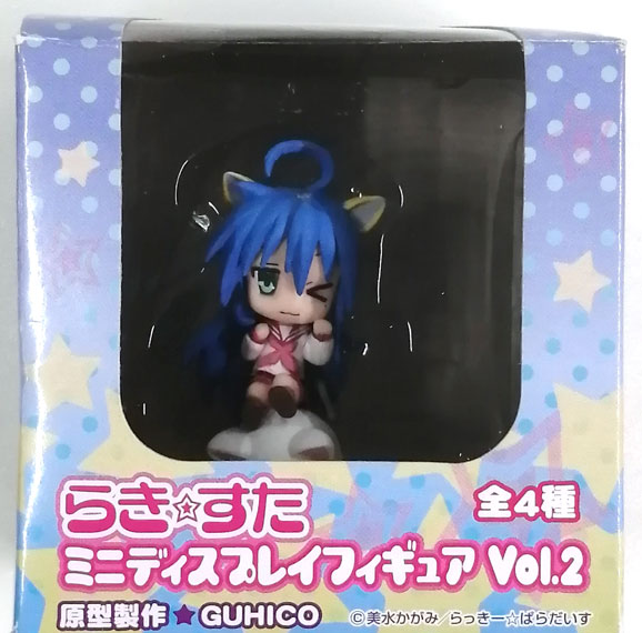 SEGA Lucky Star Mini Display Figure Vol.2 Konata Izumi Bild 1