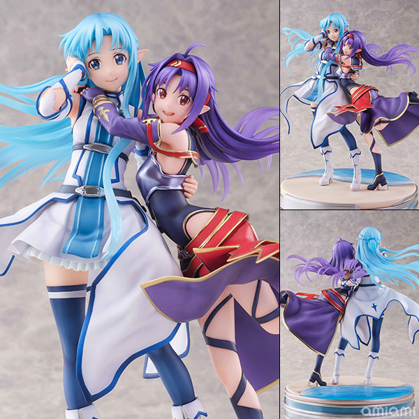 SHIBUYA SCRAMBLE FIGURE "Sword Art Online" Asuna & Yuuki -Ending Ver.- 1/7 Complete Figure imagen 1