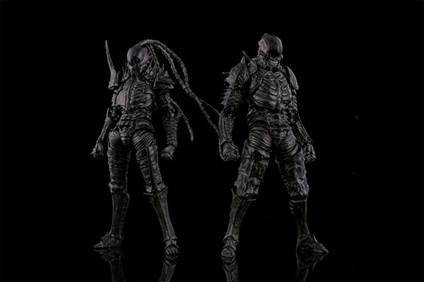 T.E.S.T "ABARA" 1/12 Black Gauna Denji Kudou & Nayuta Action Figure