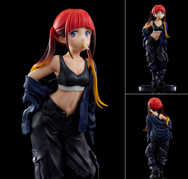 Union Creative "GRIDMAN UNIVERSE" ZOZO BLACK COLLECTION "Chise Asukagawa" Complete Figure Bild 1