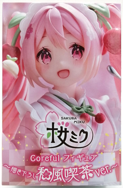 Taito Sakura Miku Coreful Figure -New Illustration Japanese Style Cafe ver.- (Game-prize)