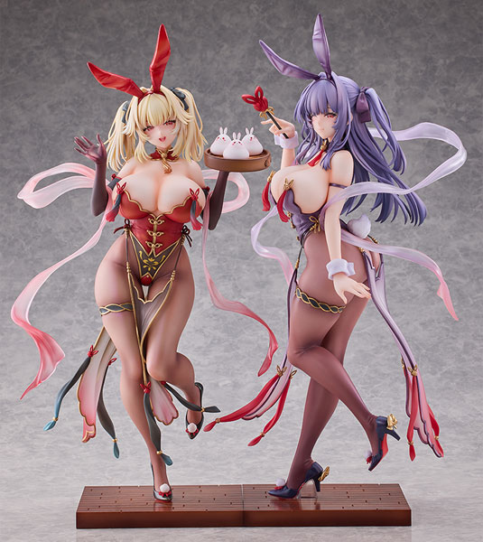 BINDing [Bonus] Yuri & Stella Cheongsam Bunny Yuri & Stella 1/4 Scale Figure