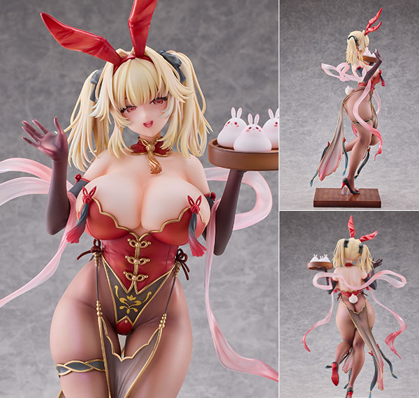 BINDing [Bonus] Yuri & Stella Cheongsam Bunny Stella 1/4 Scale Figure รูปภาพ 1