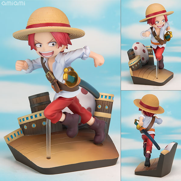 MegaHouse G.E.M. Series ONE PIECE Shanks RUN!RUN!RUN! Complete Figure