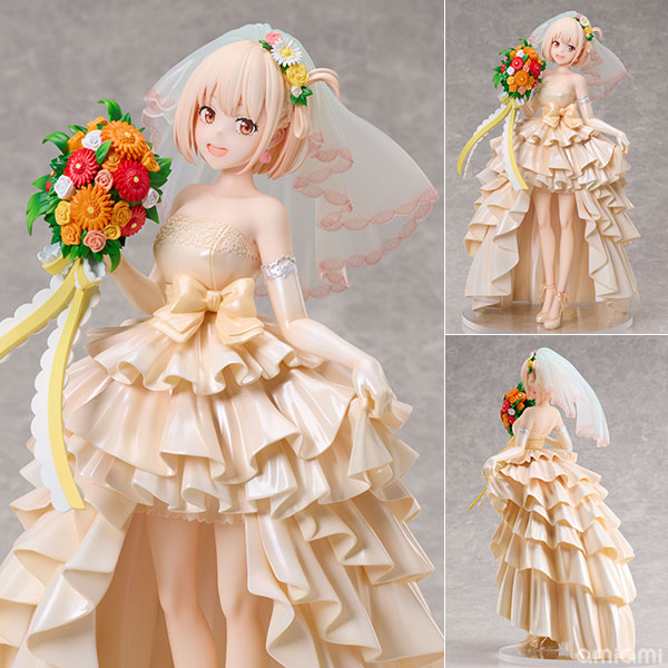 Aniplex Lycoris Recoil Chisato Nishikigi Wedding dress Ver. 1/7 Scale Figure image 1