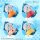 Xin Yi Cultural and Creative CO., LTD. hololive production Gawr Gura Sushi Cushion Figure Shrimp รูปภาพ 9