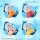 Xin Yi Cultural and Creative CO., LTD. hololive production Gawr Gura Sushi Cushion Figure Omelet รูปภาพ 7