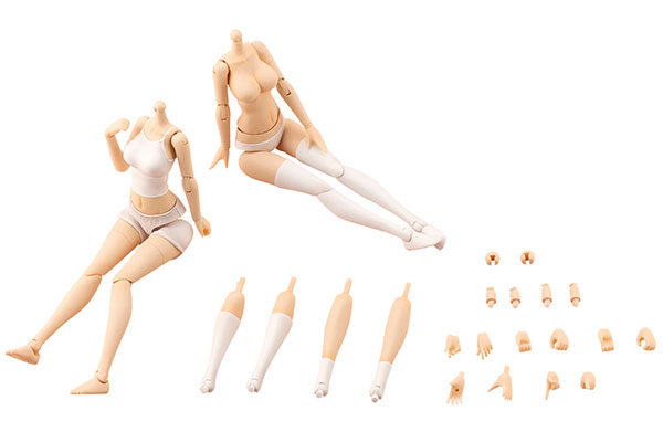 Kotobukiya Sousai Shoujo Teien Dress-up Body [M] 1/10 Plastic Model imagen 1