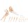 Kotobukiya Sousai Shoujo Teien Dress-up Body [M] 1/10 Plastic Model imagen 2