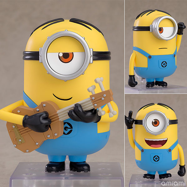 Good Smile Company [Bonus] Nendoroid Minions Stuart (Goodsmile Online Shop Exclusive) image 1