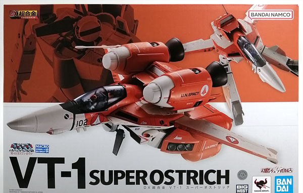 BANDAI SPIRITS DX Chogokin Macross: Do You Remember Love? VT-1 Super Ostrich (Tamashii Web Shoten Exclusive)