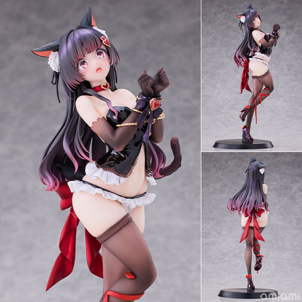 SIKI ANIM Shibarare Cat Ruhuna-chan 1/7 Complete Figure image 1