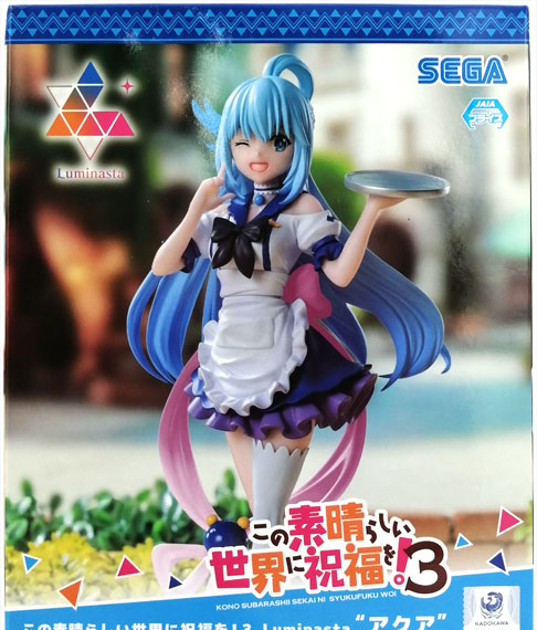 SEGA KonoSuba 3 Luminasta "Aqua" (Game-prize)