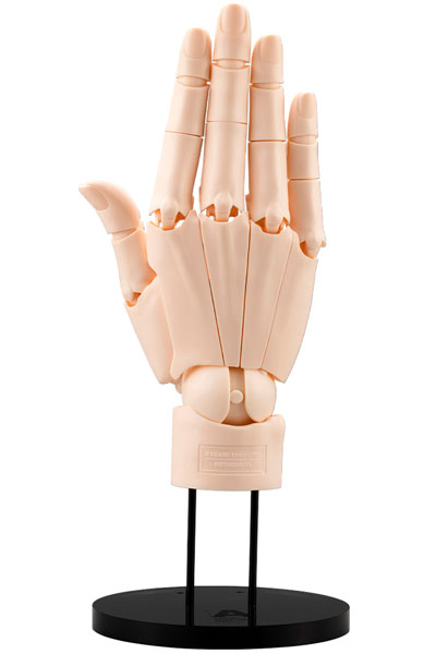 Kotobukiya ARTIST SUPPORT ITEM Takahiro Kagami HAND MODEL/R -PALE ORANGE- Action Figure รูปภาพ 1