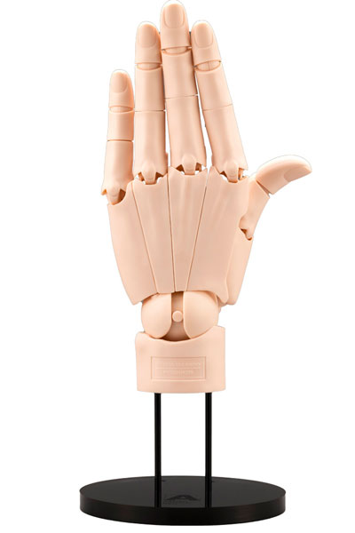 Kotobukiya ARTIST SUPPORT ITEM Takahiro Kagami HAND MODEL/L -PALE ORANGE- Action Figure