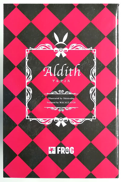 FROG Comic Bavel 2019 Dec. Issue Cover Illustration "Aldith" Complete Figure (Native Online Shop Exclusive)