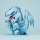 MegaHouse MEGATOON Yu-Gi-Oh! Duel Monsters Blue-Eyes White Dragon Complete Figure Bild 3