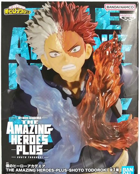 BANDAI SPIRITS My Hero Academia THE AMAZING HEROES-PLUS-SHOTO TODOROKI imagen 1