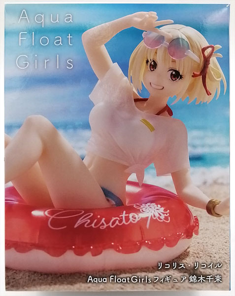 Taito Lycoris Recoil Aqua Float Girls Figure Chisato Nishikigi (Game-prize) image 1