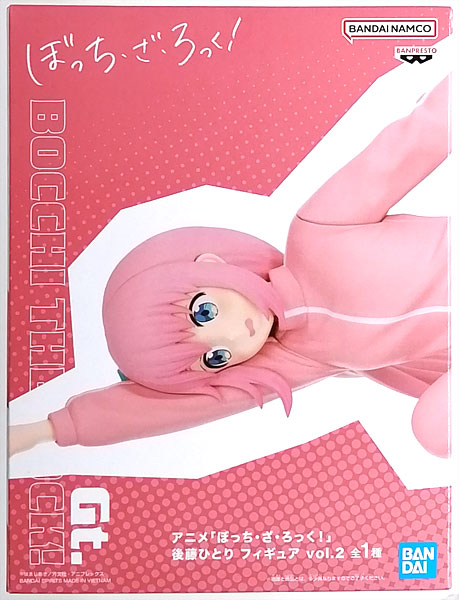 BANDAI SPIRITS Anime "BOCCHI THE ROCK!" Hitori Gotoh Figure vol.2 (Game-prize)