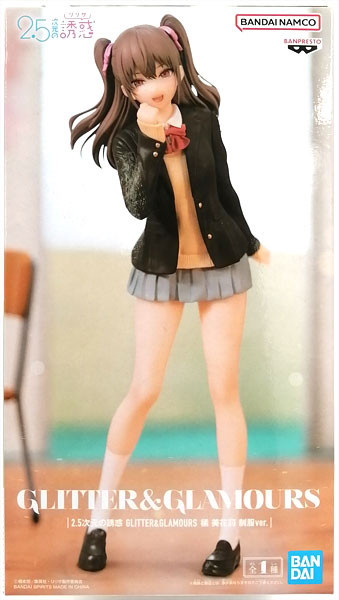 BANDAI SPIRITS 2.5 Dimensional Seduction GLITTER&GLAMOURS Mikari Tachibana Uniform ver. (Game-prize)