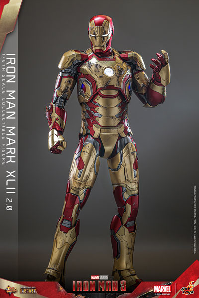 Hot Toys Movie Masterpiece DIECAST 1/6 Scale Iron Man Mark. 42 (2.0 Edition)
