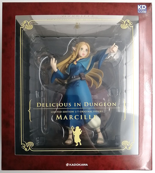 KADOKAWA Delicious in Dungeon Marcille 1/7 Complete Figure (Delicious in Dungeon Blu-ray BOX 1 Completely Limited Production Edition Bundled Item)
