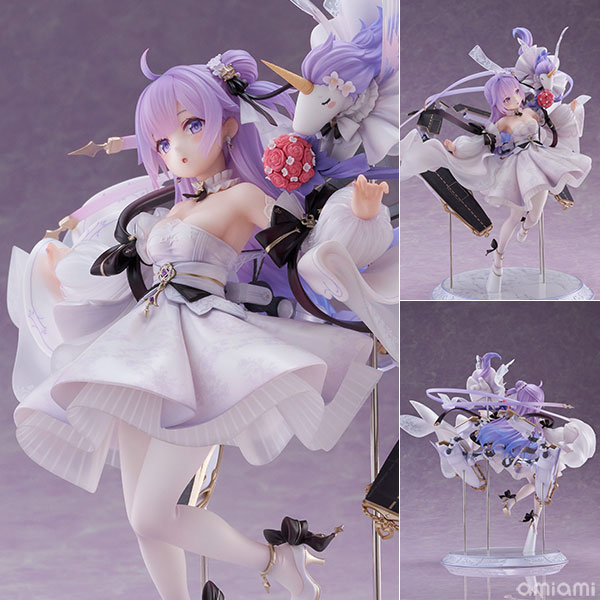 Claynel Azur Lane Unicorn -A Dream of Pure Vows- 1/7 Scale Figure image 1