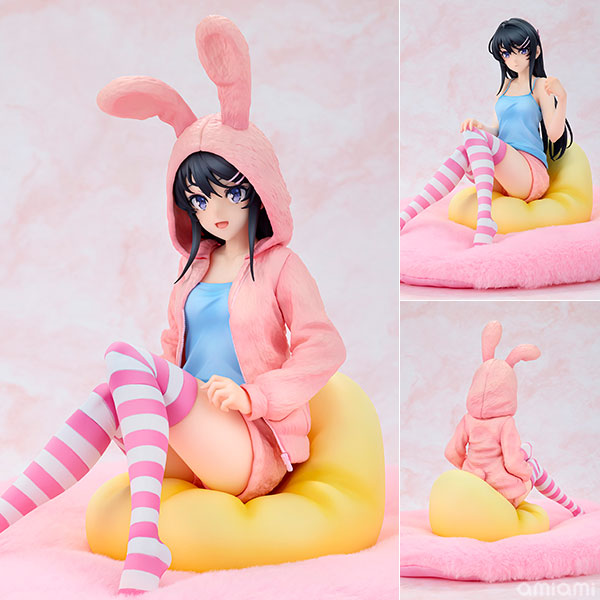 KADOKAWA KDcolle Rascal Does Not Dream of a Knapsack Kid Mai Sakurajima Hoodie*Look Rabbit Ears ver.