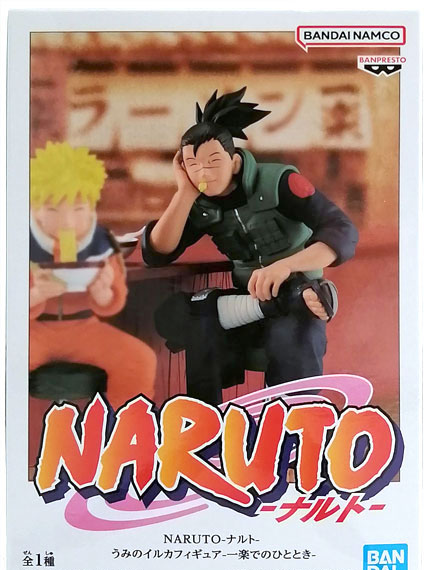 BANDAI SPIRITS NARUTO Iruka Umino Figure -Ichiraku de no Hitotoki-
