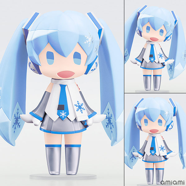 Good Smile Company HELLO! GOOD SMILE Character Vocal Series 01 Hatsune Miku Snow Miku Posable Figure