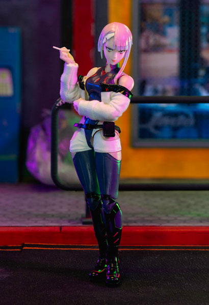 Jada Toys Cyberpunk: Edgerunners Lucy Action Figure 1/12 Scale gambar 1