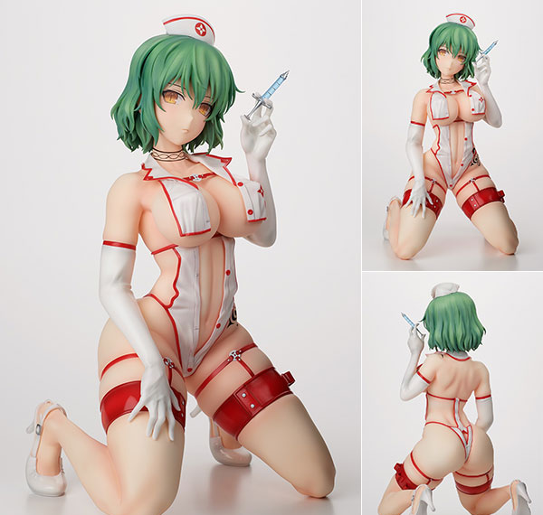 Hobby Stock [Bonus] Shinobi Master Senran Kagura: New Link 1/4 Hikage Sexy Nurse ver. Complete Figure รูปภาพ 1