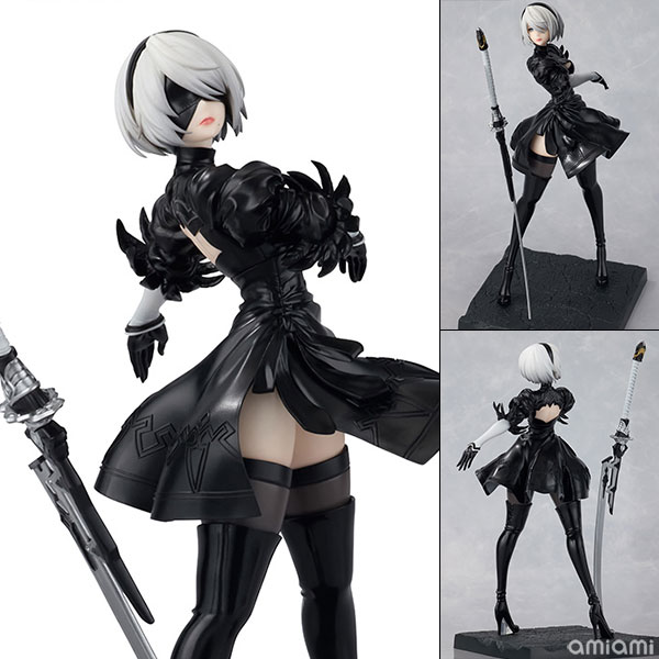 FURYU TENITOL NieR:Automata Ver1.1a 2B (YoRHa No.2 Type B) Complete Figure imagen 1