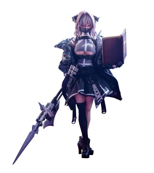 HASUKI [Bonus] pocket art Series PA009 Succubus Sister Friede Regular Edition 1/12 Complete Model Action Figure image 1