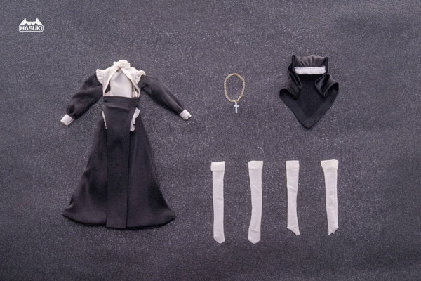 HASUKI CS-017 Doll Nun Outfit Set A (DOLL ACCESSORY) Bild 1