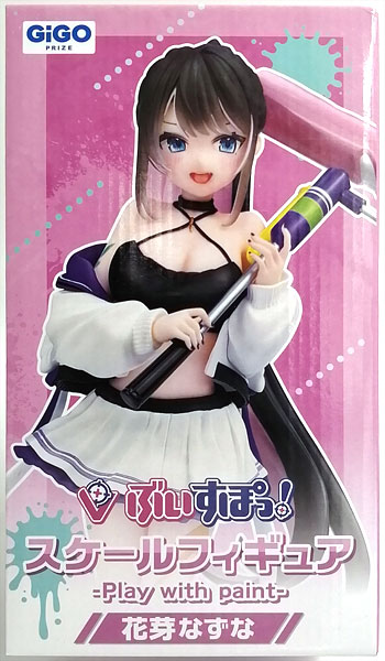 Fukuya VSPO! Scale Figure -Play with paint- Nazuna Kaga (Game-prize)