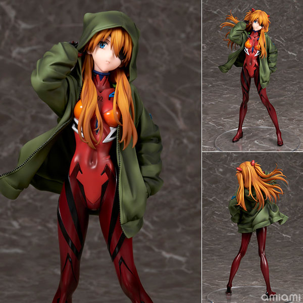 Alter Evangelion: 3.0+1.0 Thrice Upon a Time Asuka Langley Shikinami Hoodie Ver. 1/7 Complete Figure