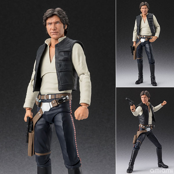 BANDAI SPIRITS S.H.Figuarts Han Solo -Classic Ver.- (STAR WARS: A New Hope) hình ảnh 1