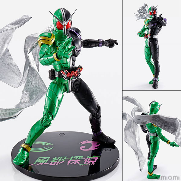 BANDAI SPIRITS S.H.Figuarts (Shinkocchou Seihou) Kamen Rider Double Cyclone Joker Fuuto Tantei Anime Start Commemoration (Rerelease Edition) "Fuuto Tantei" image 1
