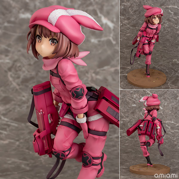 Plum Gun Gale Online II Llenn -Desert Bullet Ver.- 1/7 Complete Figure imagen 1