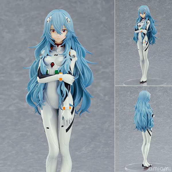 Good Smile Company POP UP PARADE Rebuild of Evangelion Rei Ayanami: Long Hair Ver. Complete Figure