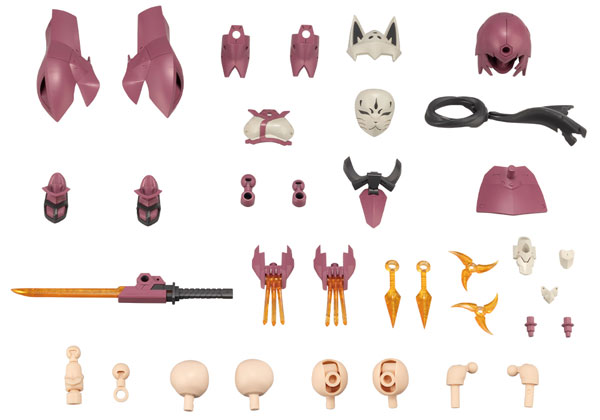 Kotobukiya MEGALOMARIA UNLIMITED UNIVERSE METAMORPHOSE UNIT EXARMOR NINJA FOX Plastic Model