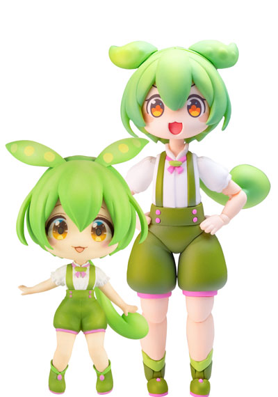 Plum Plafia Tohoku Zunko Zundamon Project Zundamon (Mini Figure Bundled Set) 1/12 Plastic Model imagen 1