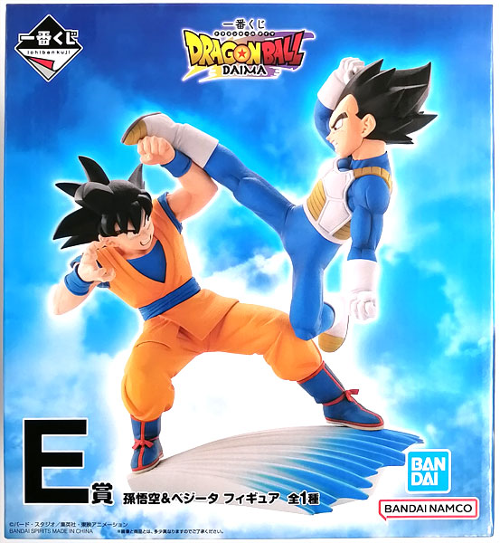 BANDAI SPIRITS Ichiban Kuji Dragon Ball Daima E Prize - Son Goku & Vegeta Figure (Game-prize)