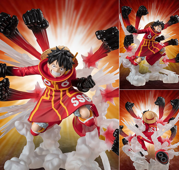 BANDAI SPIRITS Figuarts ZERO [Super Fierce Battle] Monkey D. Luffy -Gum-Gum Hawk Gatling- "ONE PIECE" Bild 1