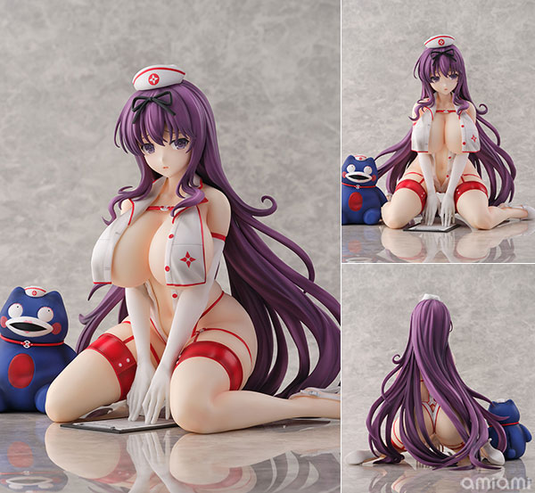 Hobby Stock [Bonus] Shinobi Master Senran Kagura: New Link Murasaki Sexy Nurse ver. 1/4 Complete Figure (Hobby Stock Exclusive) 图片 1