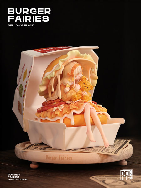 WE ART DOING [Bonus] Burger Fairies - Yellow Deluxe Edition Complete Figure